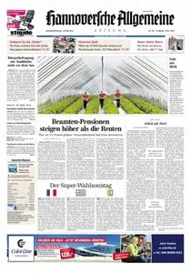 Hannoversche Allgemeine Zeitung - 05.05.2012
