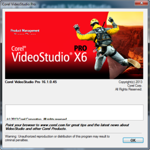Corel VideoStudio Pro X6 16.1.0.45 SP1