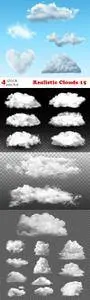 Vectors - Realistic Clouds 15