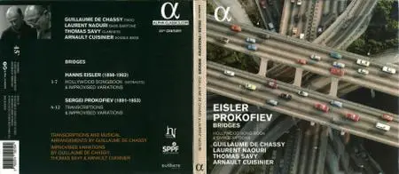 Guillaume de Chassy & Laurent Naouri - Eisler, Prokofiev: Bridges (2015)