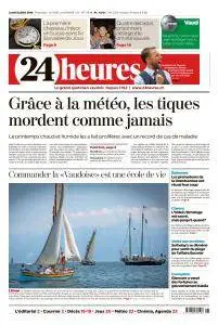 24 Heures du Lundi 9 Juillet 2018