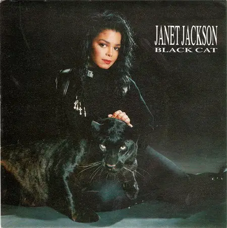 Janet Jackson - Black Cat (1990) 7` single 45RPM - A&M Records (24bit/96kHz)