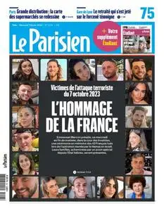 Le Parisien du Mercredi 7 Février 2024