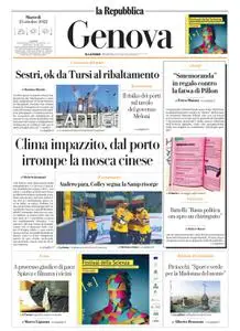 la Repubblica Genova - 25 Ottobre 2022