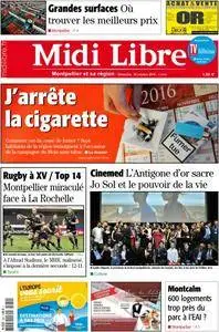 Midi Libre du Dimanche 30 Octobre 2016