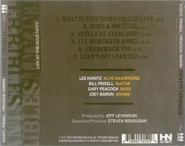Lee Konitz / Bill Frisell / Gary Peacock / Joey Baron - Enfants Terribles (2012)