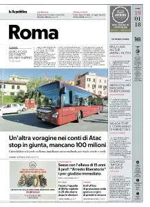 la Repubblica Roma - 19 Gennaio 2018