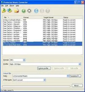 Protected Music Converter 1.0.0.9
