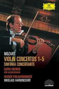 Gidon Kremer, Nikolaus Harnoncourt, Wiener Philharmoniker - Mozart: Violin Concertos 1-5, Sinfonia Concertante (2006/1984)