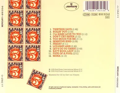 J.J. Cale - 5 (1979)