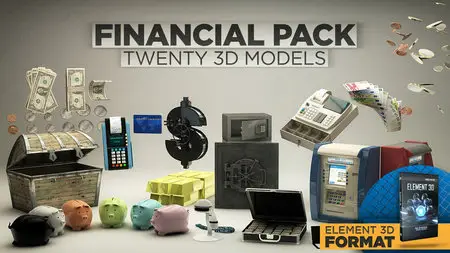 The Pixel Lab – 3D Financial Pack