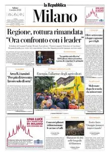 la Repubblica Milano - 1 Ottobre 2022