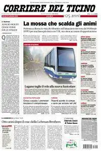 Corriere del Ticino - 15 Settembre 2016