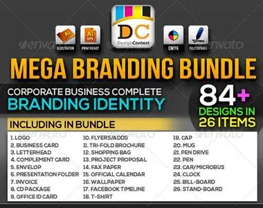 GraphicRiver NeoMan_Corporate Business ID Mega Branding Bundle