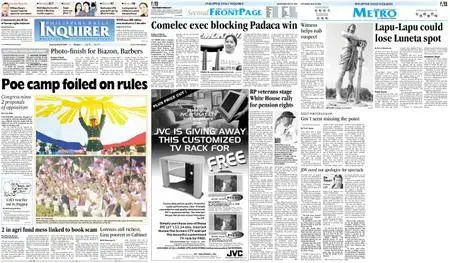 Philippine Daily Inquirer – May 29, 2004