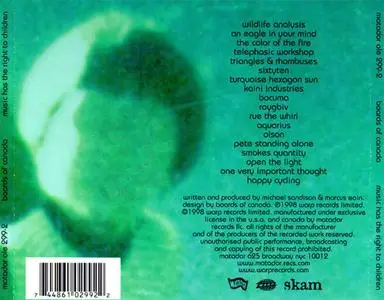 Boards Of Canada - Music Has The Right To Children (1998) {Skam/Warp}