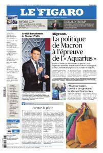 Le Figaro du Mercredi 26 Septembre 2018