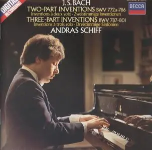 András Schiff - J.S. Bach: Two-Part Inventions, Three-Part Inventions (1985)