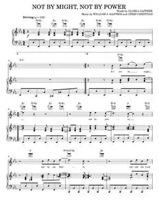 Not By Might, Not By Power - Bill & Gloria Gaither, Bill Gaither, Chris Christian, Gloria Gaither (Piano-Vocal-Guitar)