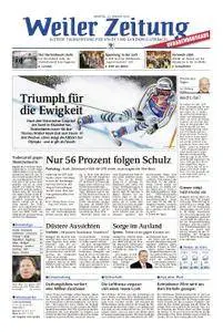 Weiler Zeitung - 22. Januar 2018