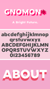 Gnomon Font Family