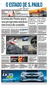 Jornal O Estado de São Paulo - 1 de março de 2012 - Quinta