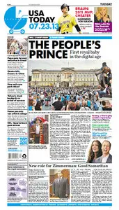 USA Today - Tuesday, July 23 - 2013