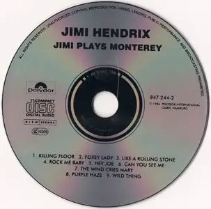 Jimi Hendrix - Jimi Plays Monterey (1986)