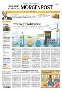Solinger Morgenpost – 20. November 2019