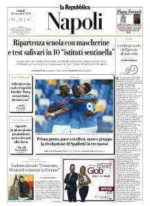 la Repubblica Napoli - 13 Settembre 2021