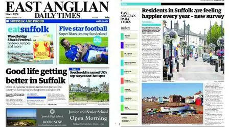 East Anglian Daily Times – September 27, 2017