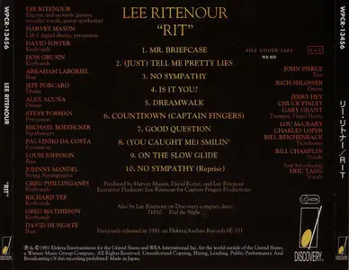 Lee Ritenour - Rit (1981) [2009, Japan SHM-CD, WPCR-13456]