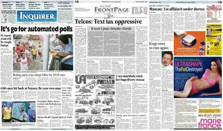 Philippine Daily Inquirer – September 11, 2009