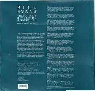 Bill Evans - The Complete Riverside Recordings (1987) {12CD Set Riverside-Fantasy 12RCD 018-2 rec 1956-1963}