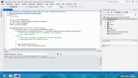 Windows 8 Apps mit HTML5 und JavaScript – Das große Training