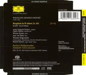 Wiener Singverein, Berliner Philharmoniker, Herbert von Karajan - Mozart: Requiem In D Minor, K.626 (1976) Reissue 2002 [Re-Up]