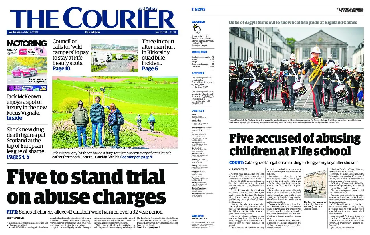 The Courier Fife July 17, 2019 / AvaxHome