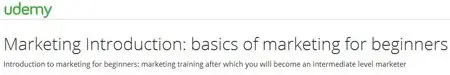 Marketing Introduction: basics of marketing for beginners