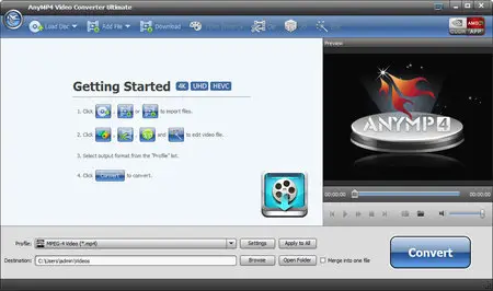 AnyMP4 Video Converter Ultimate 7.0.28 Multilingual Portable