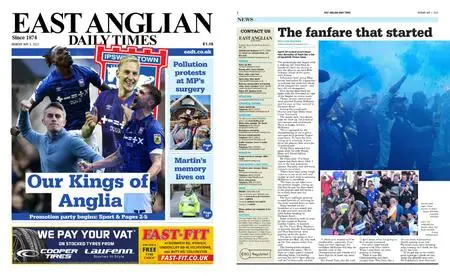 East Anglian Daily Times – May 01, 2023