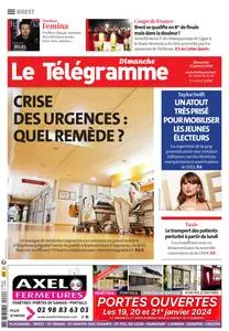 Le Télégramme Brest Abers Iroise - 21 Janvier 2024