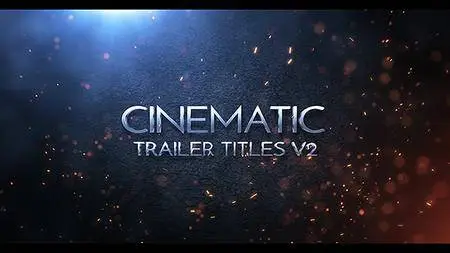 Cinematic Trailer Titles v2 - Project for After Effects (VideoHive)