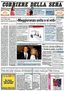 Il Corriere della Sera (18-11-09)
