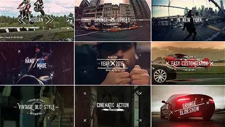 Grunge Vintage Slideshow Titles - Project for After Effects (VideoHive)