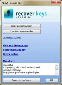 Nuclear Coffee Recover Keys 7.0.3.87 Enterprise (x86/x64)
