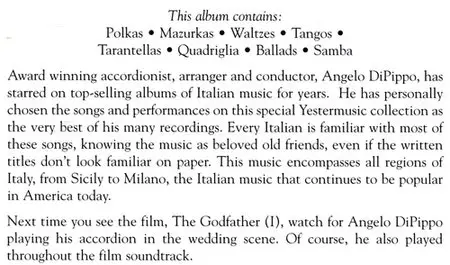 Angelo DiPippo - Accordion Italiano (2002)