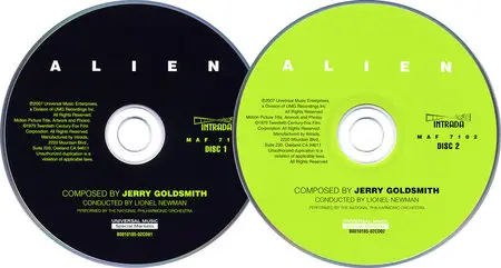 Jerry Goldsmith - Alien: Complete Original Motion Picture Soundtrack (1979/2007) 2CD [Re-Up]