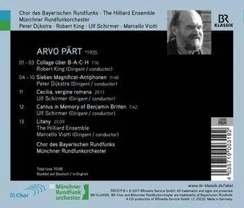 Chor des Bayerischen Rundfunks - Arvo Pärt: Live (2017)