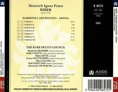 The Rare Fruits Council - Biber: Harmonia Artificioso-Ariosa (1996)