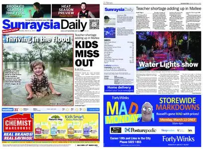 Sunraysia Daily – March 11, 2023